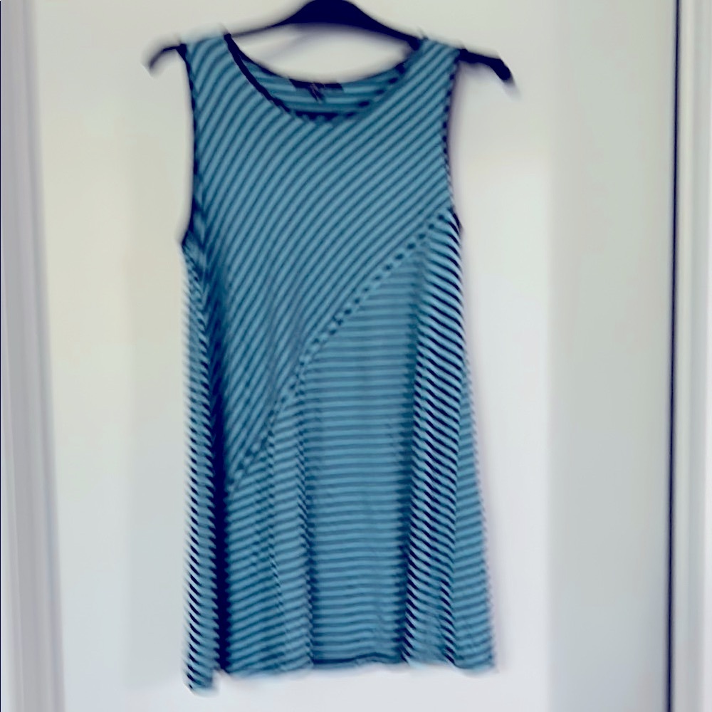 Striped Sleeveless Tunic